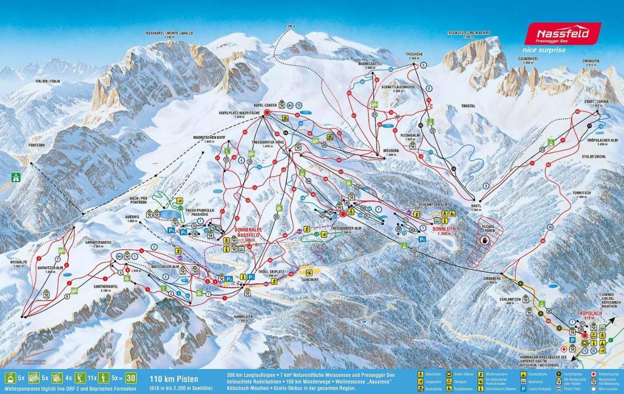 Ferienwohnung Sonnleitn 29 Sonnenalpe Nassfeld Exterior foto